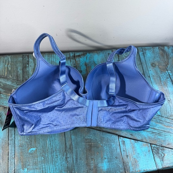 Addition Elle Blue Polka Dot Underwire Bra Size 42DD NWT Brand New - Picture 6 of 8